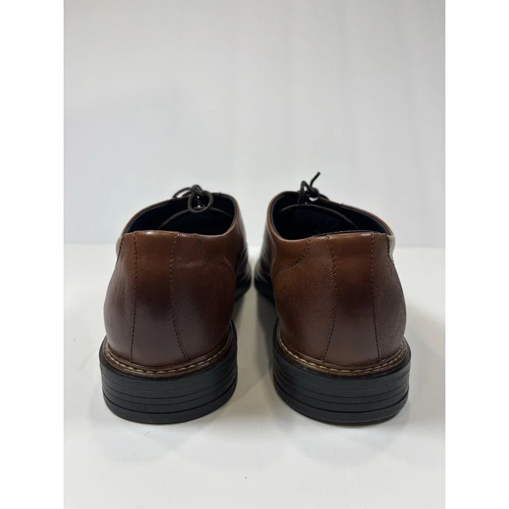 Arturo Calle Men's Brown Leather Derby Dress Shoes US 10 Lace Up Colombia